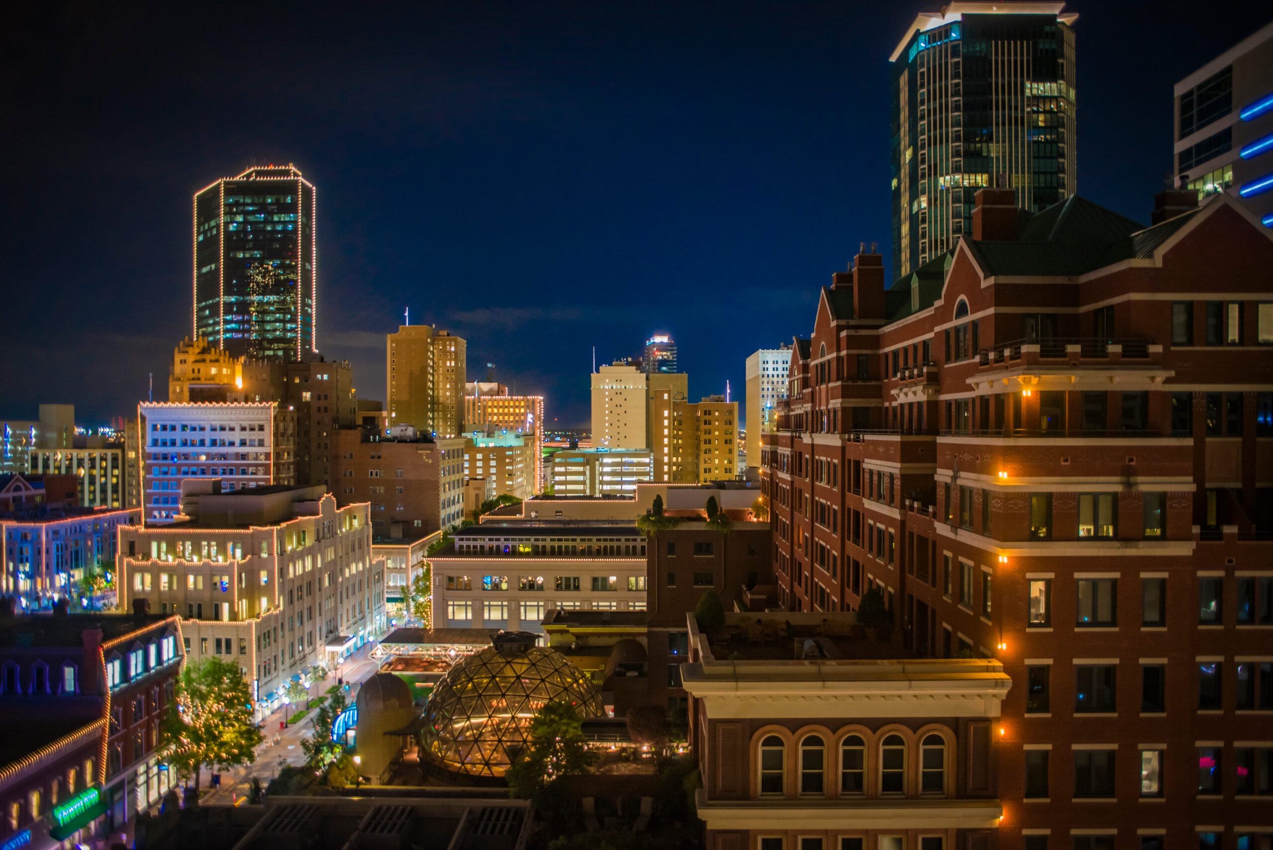 Ft Worth Skyline at Night